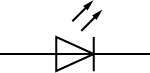 Schaltzeichen Leuchtdiode