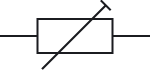 Schaltzeichen Trimmerpotentiometer