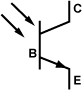 Schaltzeichen des Fototransistors