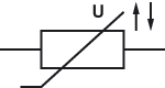Schaltzeichen Varistor VDR