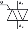 Schaltzeichen Triac