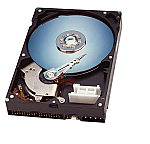 Harddisk / Festplatte ohne Schutzdeckel