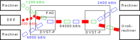 Datex-P-Vermittlungsprinzip