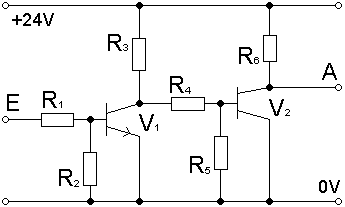 Pegelwandler von TTL nach +24V