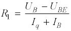 Formeln zur Berechnung des Widerstandes R1