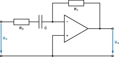 Grundschaltung des Differnziators